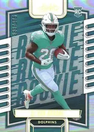 2023 Panini Absolute #130 - De’Von Achane - Miami Dolphins