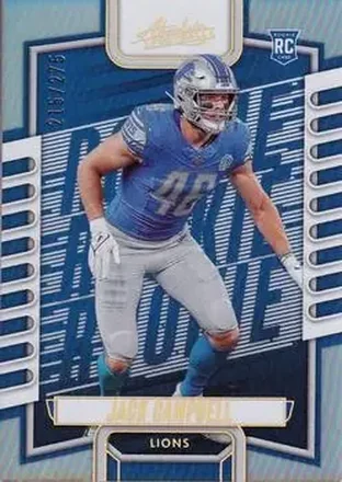 2023 Panini Absolute #154 - Jack Campbell - Detroit Lions