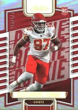 2023 Panini Absolute #162 - Felix Anudike-Uzomah - Kansas City Chiefs
