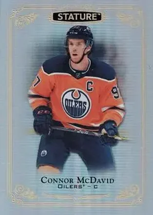 2019-20 Upper Deck Stature #4 - Connor McDavid - Edmonton Oilers