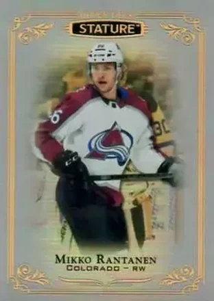 2019-20 Upper Deck Stature #7 - Mikko Rantanen - Colorado Avalanche