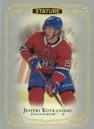 2019-20 Upper Deck Stature #18 - Jesperi Kotkaniemi - Montreal Canadiens