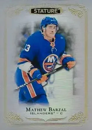 2019-20 Upper Deck Stature #22 - Mathew Barzal - New York Islanders