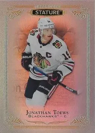 2019-20 Upper Deck Stature #27 - Jonathan Toews - Chicago Blackhawks