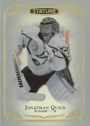 2019-20 Upper Deck Stature #34 - Jonathan Quick - Los Angeles Kings