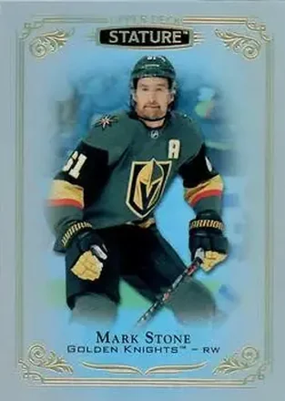 2019-20 Upper Deck Stature #35 - Mark Stone - Vegas Golden Knights