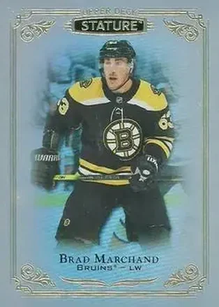 2019-20 Upper Deck Stature #36 - Brad Marchand - Boston Bruins