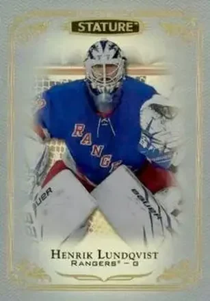 2019-20 Upper Deck Stature #37 - Henrik Lundqvist - New York Rangers