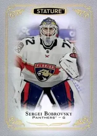 2019-20 Upper Deck Stature #47 - Sergei Bobrovsky - Florida Panthers