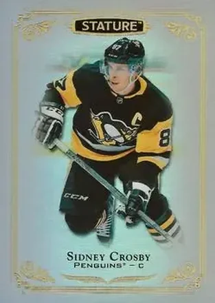 2019-20 Upper Deck Stature #50 - Sidney Crosby - Pittsburgh Penguins