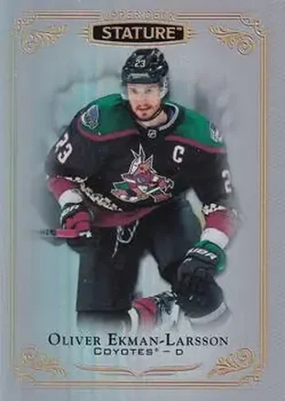 2019-20 Upper Deck Stature #52 - Oliver Ekman-Larsson - Arizona Coyotes