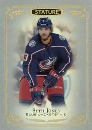 2019-20 Upper Deck Stature #56 - Seth Jones - Columbus Blue Jackets