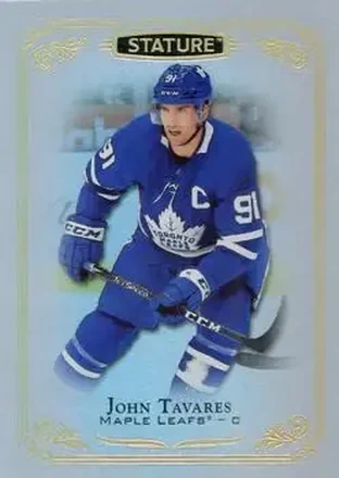 2019-20 Upper Deck Stature #58 - John Tavares - Toronto Maple Leafs