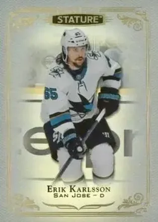 2019-20 Upper Deck Stature #67 - Erik Karlsson - San Jose Sharks