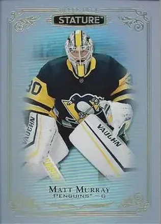 2019-20 Upper Deck Stature #69 - Matt Murray - Pittsburgh Penguins