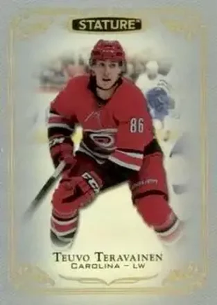 2019-20 Upper Deck Stature #74 - Teuvo Teravainen - Carolina Hurricanes