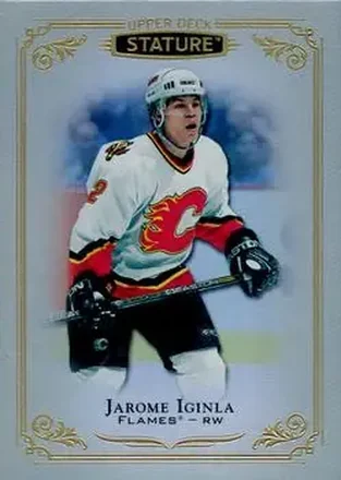 2019-20 Upper Deck Stature #77 - Jarome Iginla - Calgary Flames