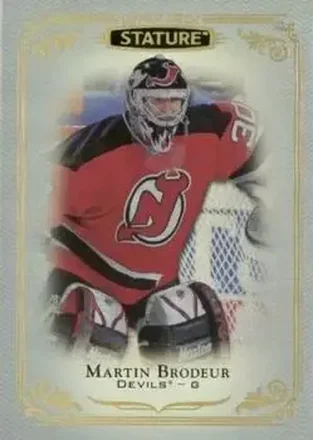 2019-20 Upper Deck Stature #82 - Martin Brodeur - New Jersey Devils