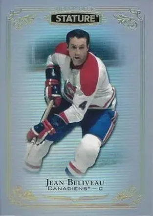 2019-20 Upper Deck Stature #84 - Jean Beliveau - Montreal Canadiens
