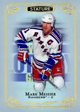 2019-20 Upper Deck Stature #85 - Mark Messier - New York Rangers