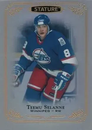 2019-20 Upper Deck Stature #92 - Teemu Selanne - Winnipeg Jets
