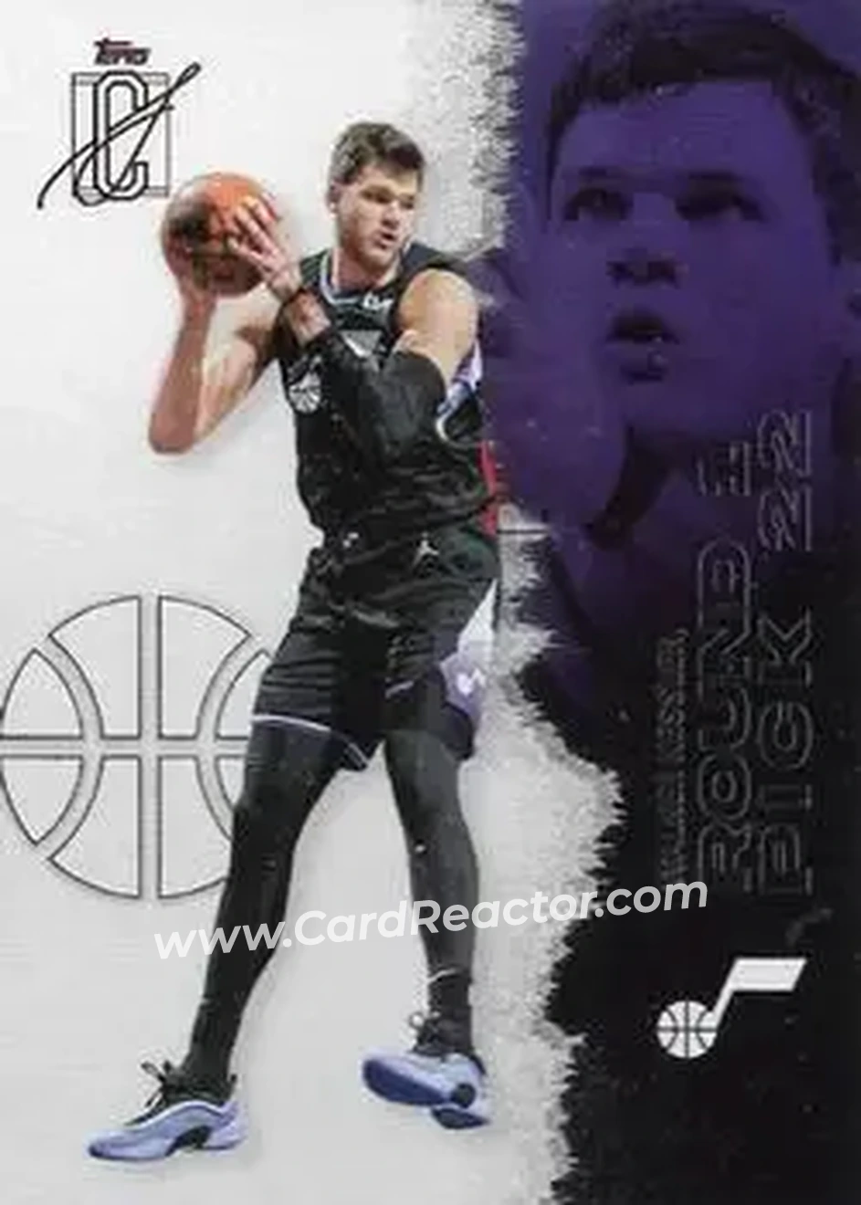 2025-26 Topps Signature Class #40 - Walker Kessler - Utah Jazz - Front