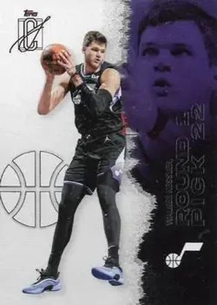 2025-26 Topps Signature Class #40 - Walker Kessler - Utah Jazz 2025-26 Topps Signature Class #40 - Walker Kessler - Utah Jazz