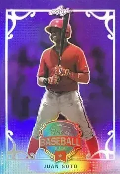 2019 Leaf Best of Baseball feature card