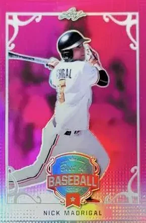 2019 Leaf Best of Baseball - Pink Metal #BB-09 - Nick Madrigal
