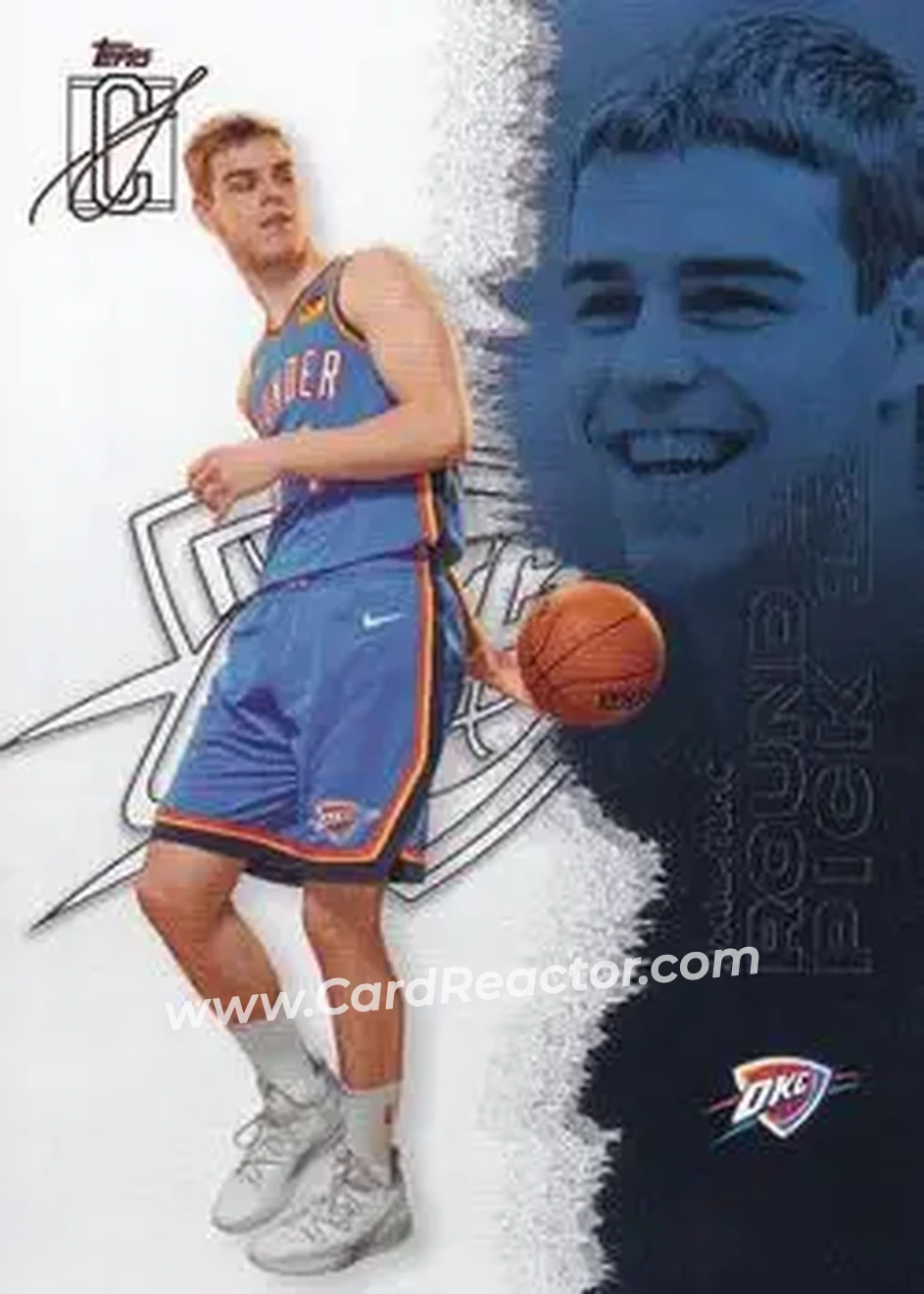 2025-26 Topps Signature Class #47 - Nikola Topić - Oklahoma City Thunder - Front