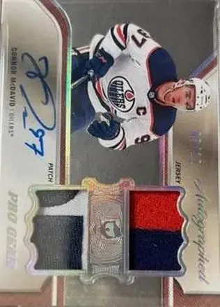 2019-20 Upper Deck The Cup - Autographed Pro Gear #APG-CM - Connor McDavid - Edmonton Oilers