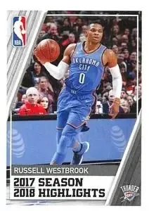 2018-19 Panini NBA Sticker & Card Collection (European Edition) #1 Russell Westbrook