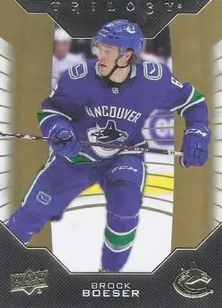 2019-20 Upper Deck Trilogy #24 - Brock Boeser - Vancouver Canucks