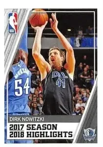 2018-19 Panini NBA Sticker & Card Collection (European Edition) #6 Dirk Nowitzki