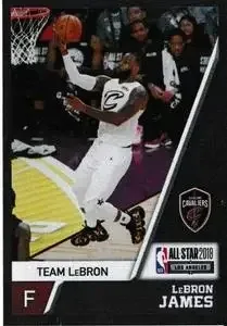 2018-19 Panini NBA Sticker & Card Collection (European Edition) #7 LeBron James
