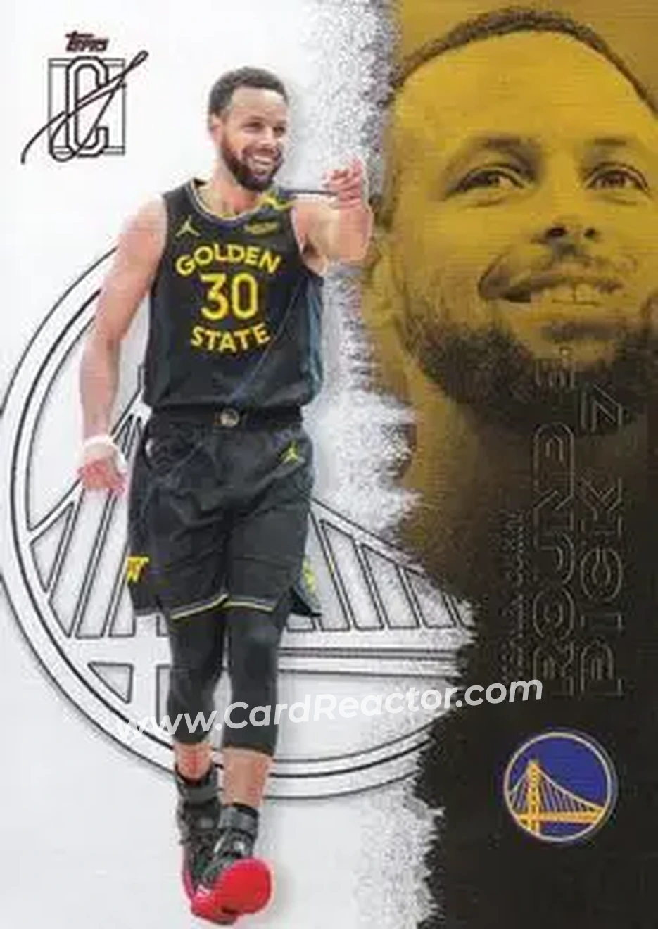 2025-26 Topps Signature Class #52 - Stephen Curry - Golden State Warriors - Front
