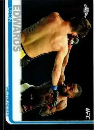 2019 Topps Chrome UFC #2 - Leon Edwards