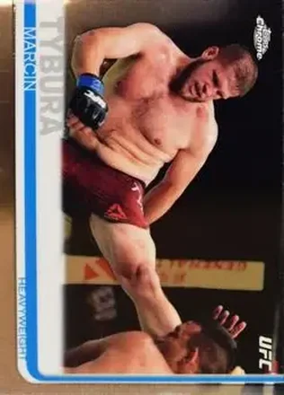 2019 Topps Chrome UFC #3 - Marcin Tybura