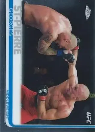 2019 Topps Chrome UFC #5 - Georges St-Pierre