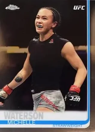 2019 Topps Chrome UFC #12 - Michelle Waterson