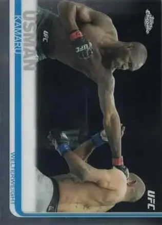 2019 Topps Chrome UFC #14 - Kamaru Usman