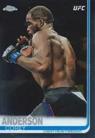 2019 Topps Chrome UFC #23 - Corey Anderson
