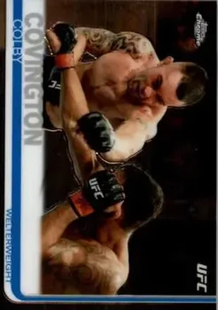 2019 Topps Chrome UFC #24 - Colby Covington