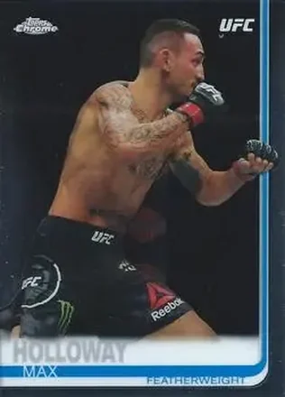 2019 Topps Chrome UFC #26 - Max Holloway