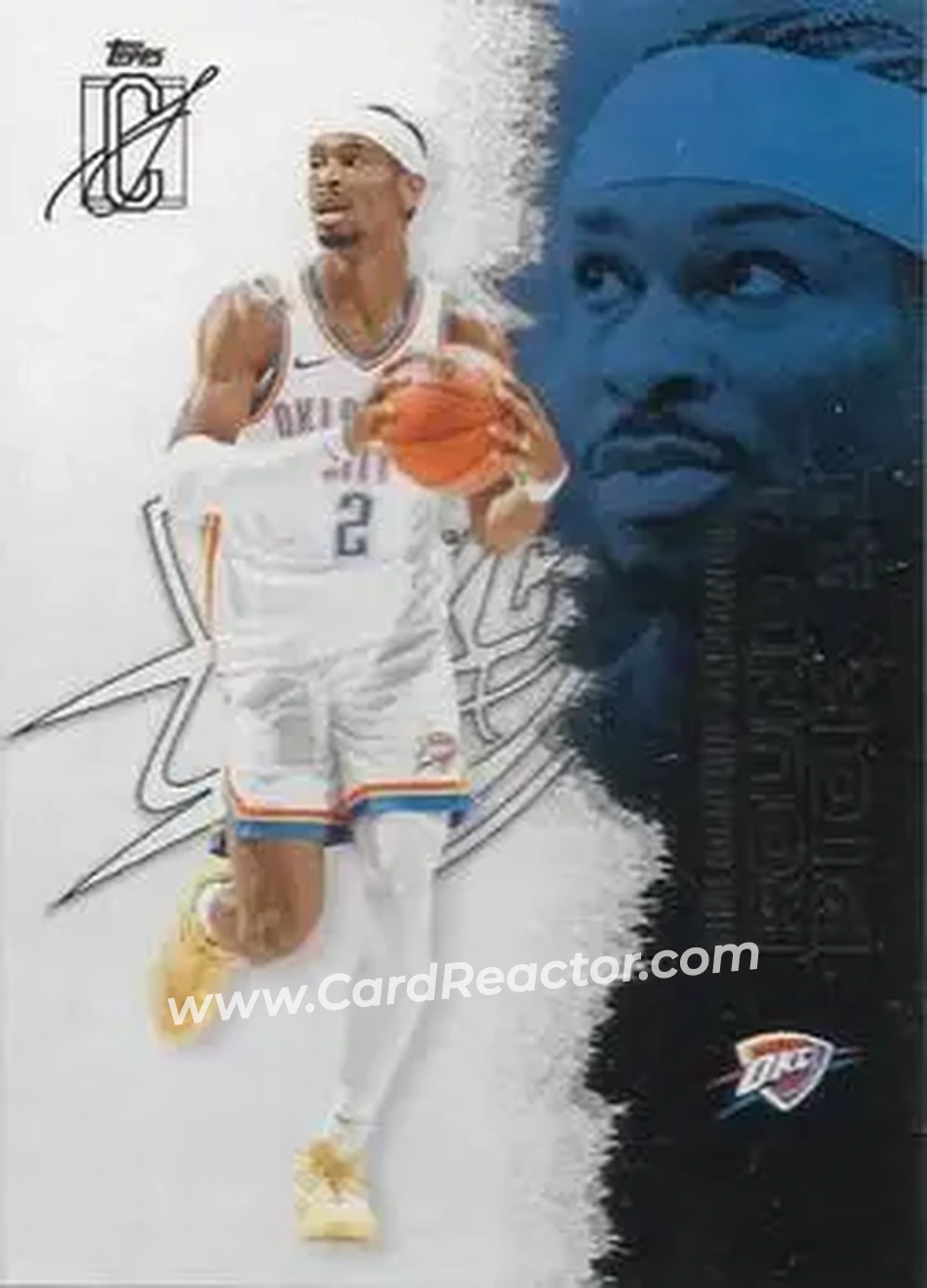 2025-26 Topps Signature Class #54 - Shai Gilgeous-Alexander - Oklahoma City Thunder - Front
