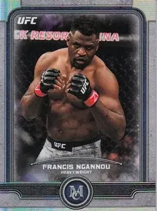 2019 Topps UFC Museum Collection #11 - Francis Ngannou
