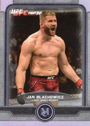 2019 Topps UFC Museum Collection #12 - Jan Błachowicz