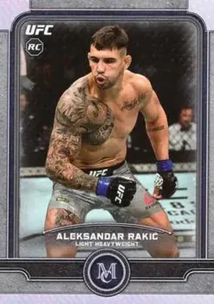2019 Topps UFC Museum Collection #17 - Alexsandar Rakic