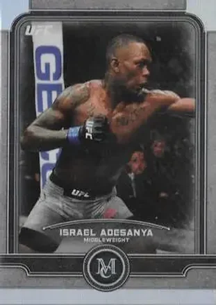 2019 Topps UFC Museum Collection #28 - Israel Adesanya
