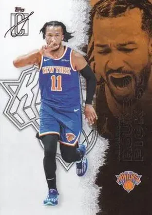2025-26 Topps Signature Class #58 - Jalen Brunson - New York Knicks